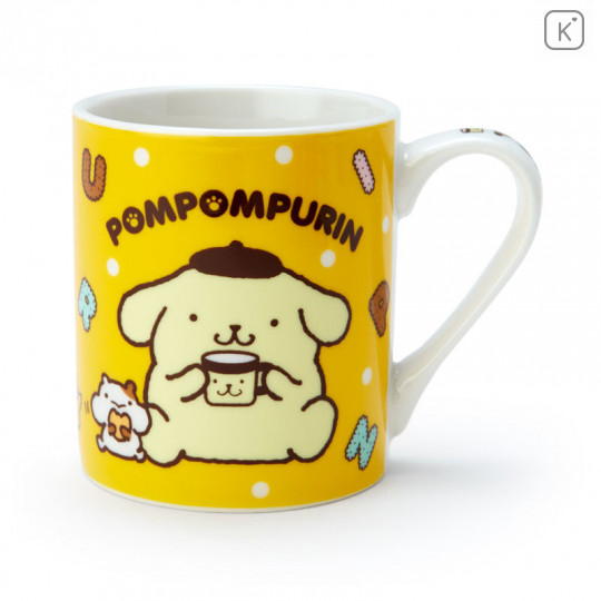 Japan Sanrio Pottery Mug - Pompompurin - 1