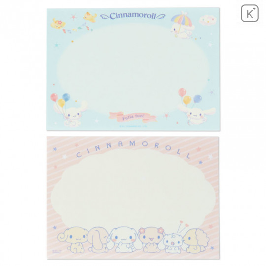 Japan Sanrio A6 Notepad - Cinnamoroll & Balloon - 6