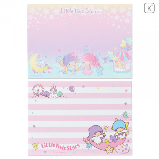 Japan Sanrio A6 Notepad - Little Twin Stars & Unicorn - 5