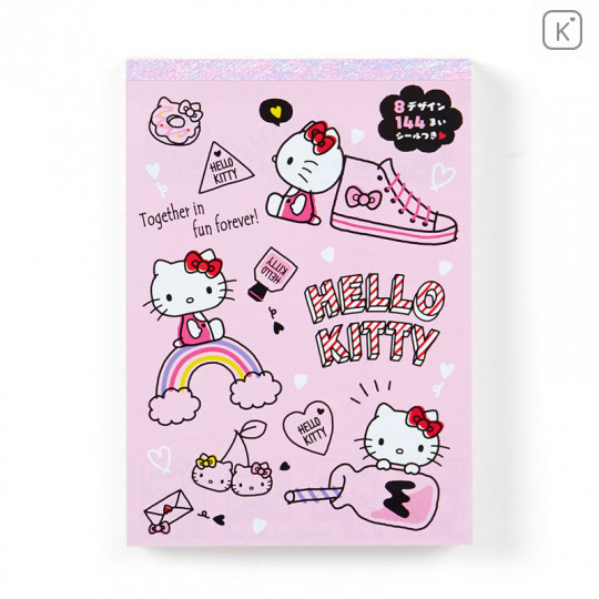 Japan Sanrio A6 Notepad - Hello Kitty - 2