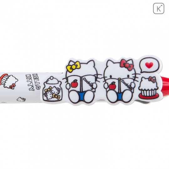 Japan Sanrio FriXion Ball 3 Color Multi Erasable Gel Pen - Hello Kitty - 2