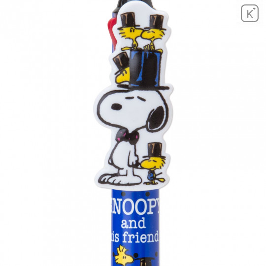 Japan Peanuts FriXion Erasable 0.38mm 3-Color Multi Gel Pen - Snoopy - 2