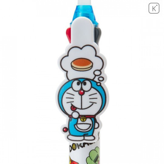 Japan Doraemon FriXion Erasable 3 Color Multi Gel Pen - 2