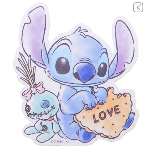 Japan Disney Big Sticker - Stitch 626 Alien