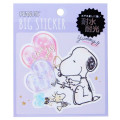Japan Peanuts Big Sticker - Snoopy - 1