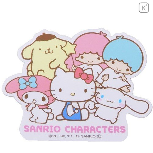 Japan Sanrio Big Sticker - Characters - 2