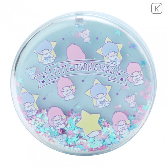 Japan Sanrio Memo Pad with Glitter Case - Little Twin Stars - 2