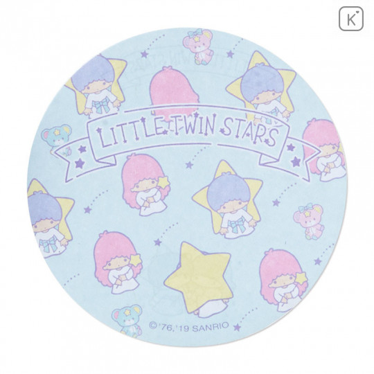 Japan Sanrio Memo Pad with Glitter Case - Little Twin Stars - 3