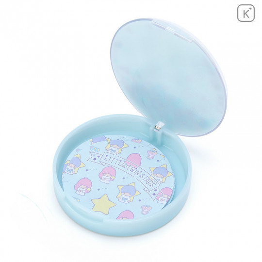 Japan Sanrio Memo Pad with Glitter Case - Little Twin Stars - 5