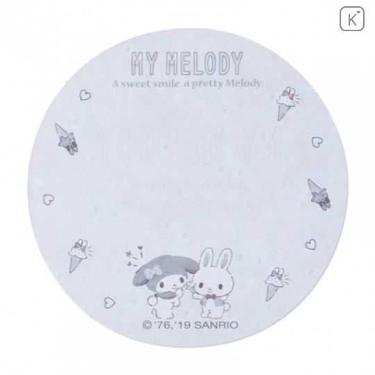 Japan Sanrio Memo Pad with Glitter Case - My Melody - 4