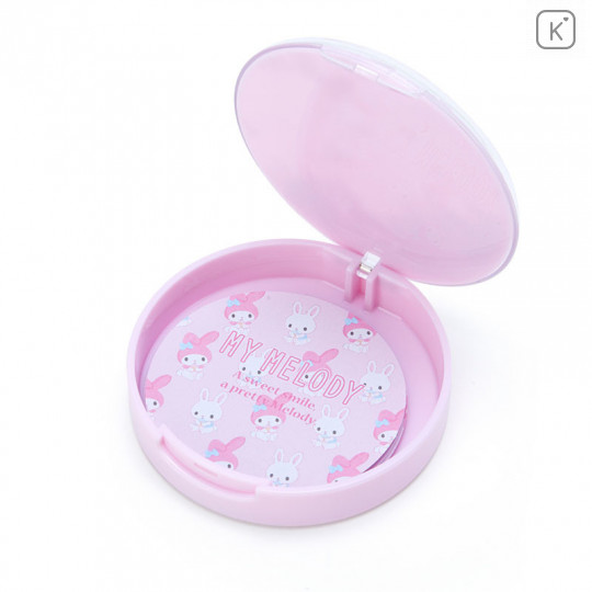 Japan Sanrio Memo Pad with Glitter Case - My Melody - 5