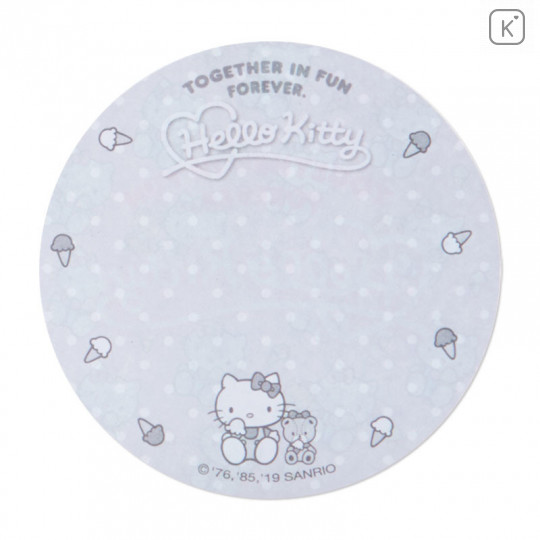 Japan Sanrio Memo Pad with Glitter Case - Hello Kitty - 4