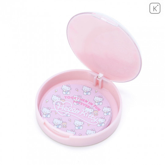 Japan Sanrio Memo Pad with Glitter Case - Hello Kitty - 5
