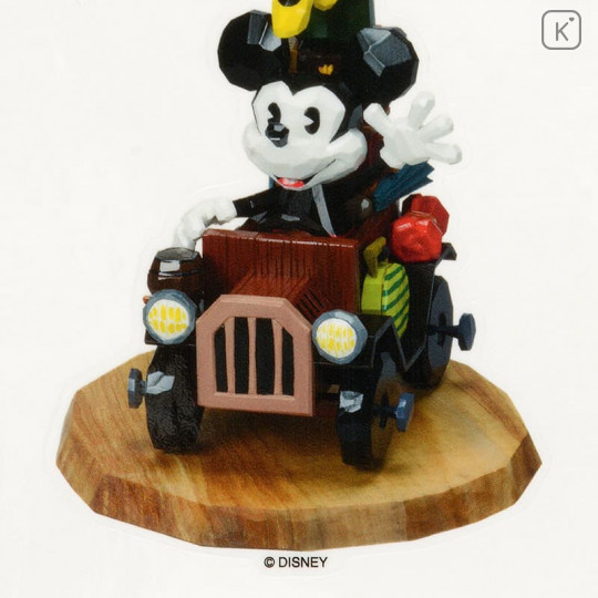 Japan Disney Store Kenzi Murabayashi 90th Anniversary Sticker - Mickey Mouse & Minnie Mouse - 3