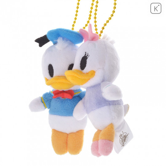 Japan Disney Store Plush Keychain - Donald & Daisy - 2