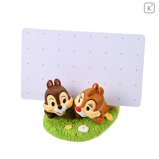Japan Disney Store Figures Card Stand - Chip & Dale - 2