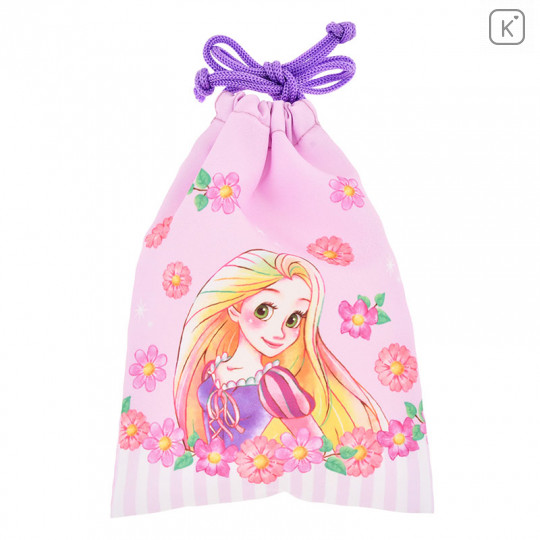 Japan Disney Store Drawstring Pouch Set - Princess Ariel & Rapunzel - 5