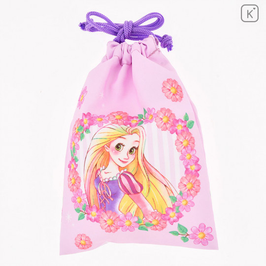 Japan Disney Store Drawstring Pouch Set - Princess Ariel & Rapunzel - 6