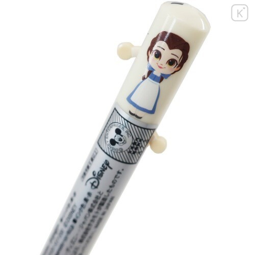 Japan Disney Two Color Mimi Pen - Belle ver2 - 2