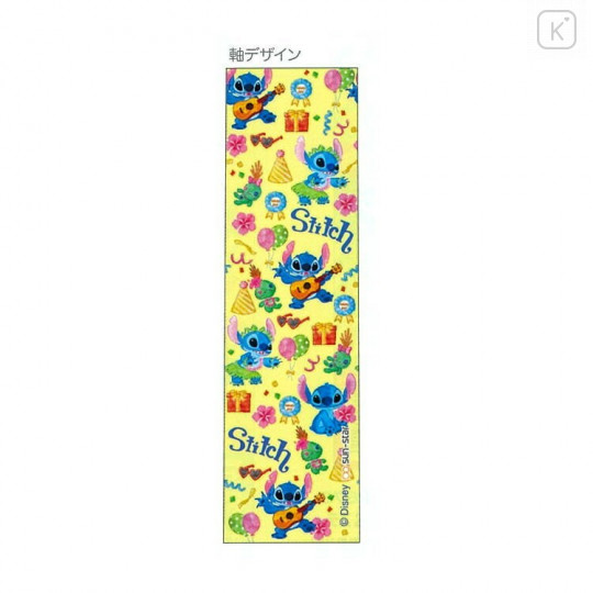 Japan Disney Slim Gel Pen - Stitch / Orange - 2