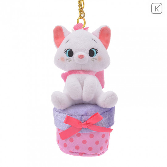 Japan Disney Store Plush Keychain - Marie Cat & Secret Box - 1