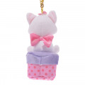 Japan Disney Store Plush Keychain - Marie Cat & Secret Box - 3