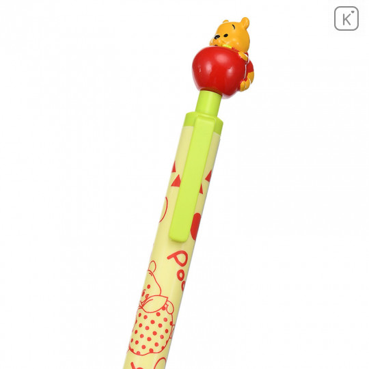 Japan Disney Store Mechanical Pencil - Winnie the Pooh & Apple - 4