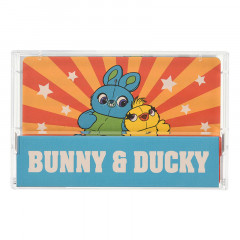 Japan Disney Store Memo Pad with Cassette Tape - Toy Story 4 Bunny & Ducky