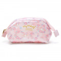 Japan Sanrio Cosmetic Makeup Pouch - My Melody Flower - 1