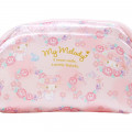 Japan Sanrio Cosmetic Makeup Pouch - My Melody Flower - 4