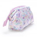 Japan Sanrio Cosmetic Makeup Pouch - Little Twin Stars Flower - 2