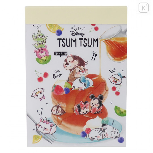 Japan Disney Mini Notepad - Tsum Tsum Pancake - 1