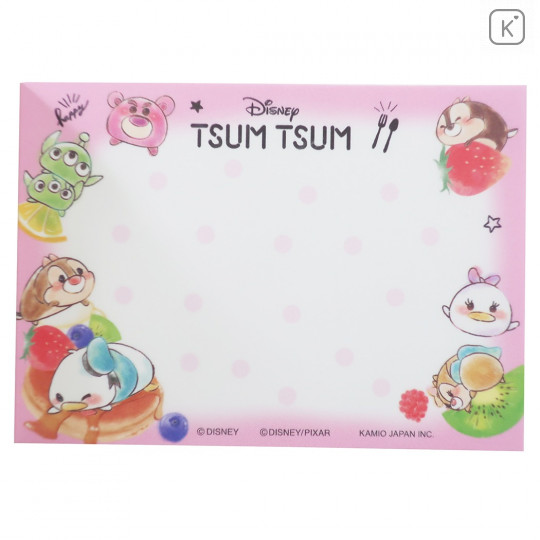 Japan Disney Mini Notepad - Tsum Tsum Pancake - 3
