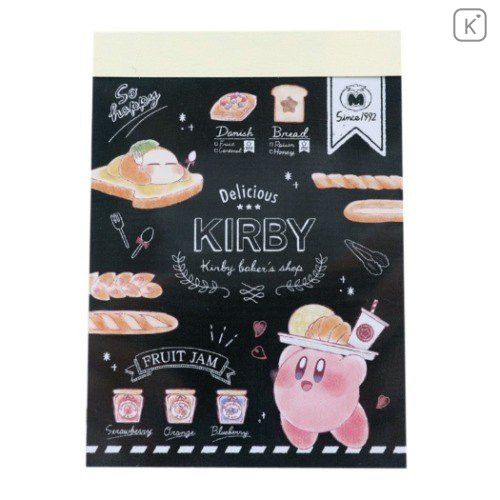 Japan Kirby Mini Notepad - Baker - 1