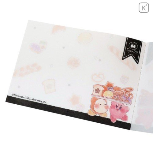 Japan Kirby Mini Notepad - Baker - 3