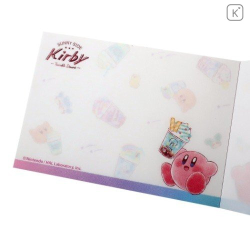 Japan Kirby Mini Notepad - Dessert - 3