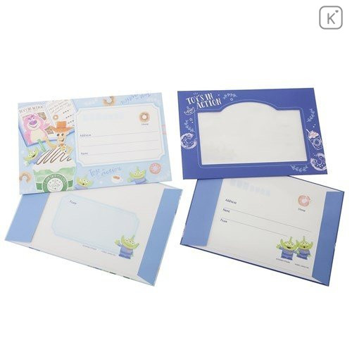 Japan Disney Letter Envelope Set - Toy Story in Action - 3