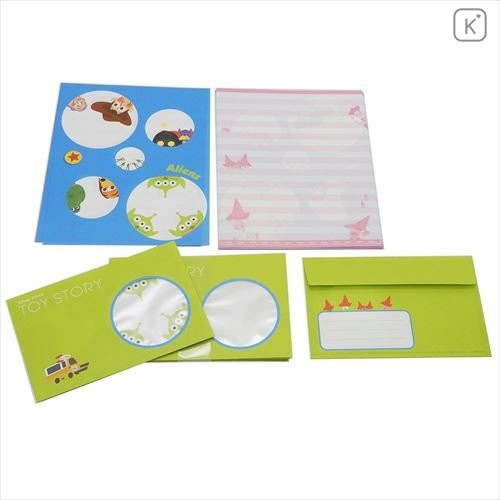Japan Disney Letter Envelope Set - Toy Story Hide and Seek - 3