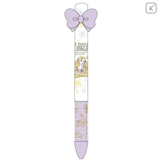 Japan Disney Two Color Mimi Pen - Princess Rapunzel & Ribbon ver2 - 3
