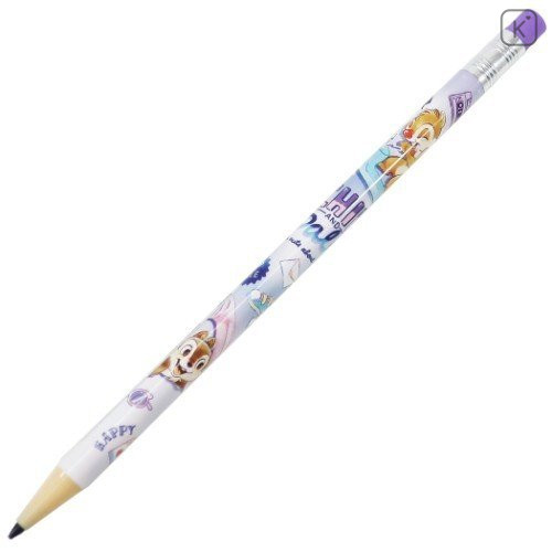 Japan Disney Mechanical Pencil - Chip & Dale Purple - 1