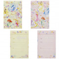 Japan Disney Letter Envelope Set - Princess Rapunzel Belle Ariel - 5