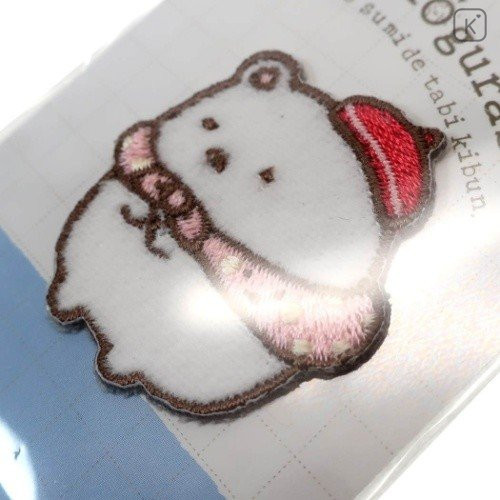 Japan Sumikko Gurashi Embroidery Iron-on Applique Patch - Bear - 2