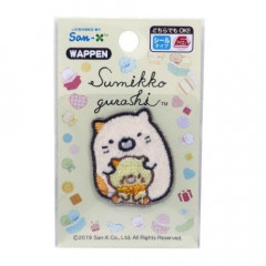 Japan Sumikko Gurashi Embroidery Iron-on Applique Patch - Cat & Cat