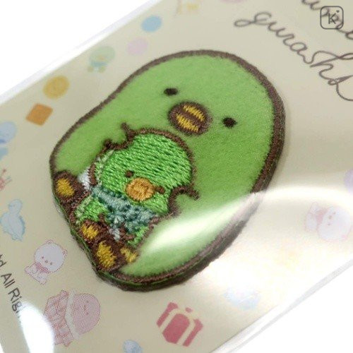 Japan Sumikko Gurashi Embroidery Iron-on Applique Patch - Penguin? & Penguin? - 2