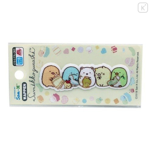 Japan Sumikko Gurashi Embroidery Iron-on Applique Patch - Toy - 1