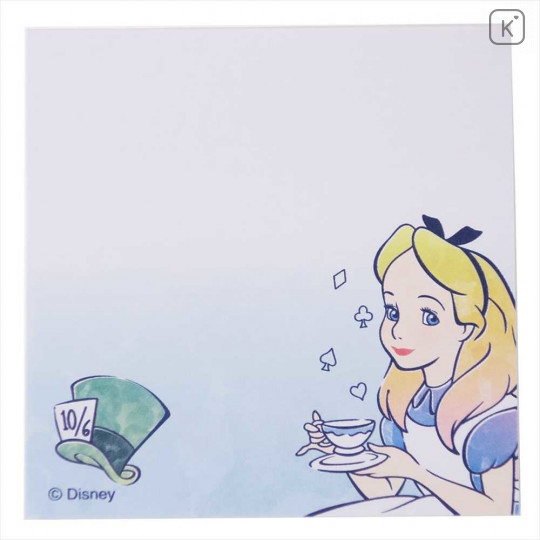 Japan Disney Sticky Notes - Alice in Wonderland Paper Memo - 2