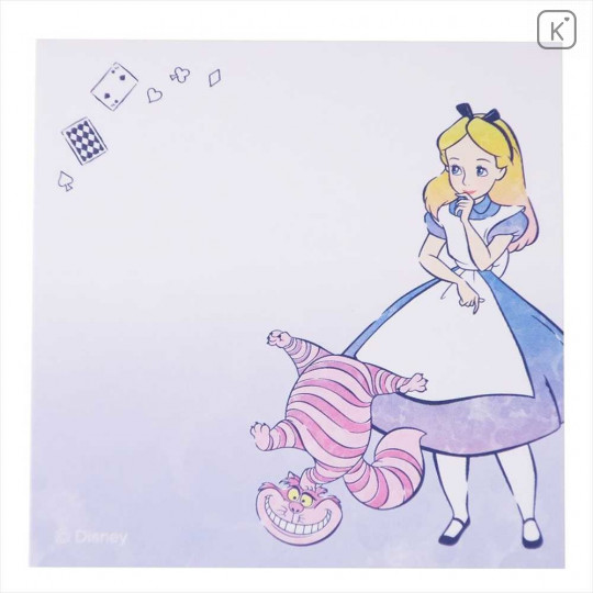 Japan Disney Sticky Notes - Alice in Wonderland Paper Memo - 5