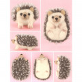 Japan Hamanaka Aclaine Needle Felting Kit - Hedgehogs - 2