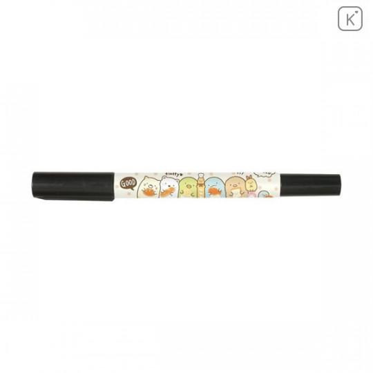 Japan San-X Twin Marker Pen - Sumikko Gurashi / Bakery Sumikko - 1