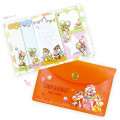 Japan Disney Chip & Dale Sticky Notes & Folder Set - 3